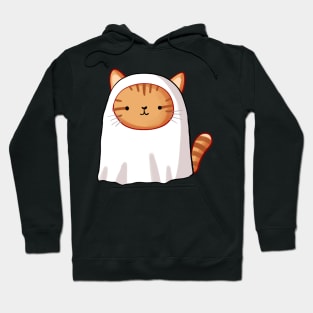 Cute ghost cat Hoodie